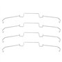SG Store Lot de 4 Boucles de Fixation pour Ventilateur hôte d'ordinateur