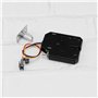 SG Store Lot de 2 verrous de verrouillage électriques magnétiques DC 12 V 2 A avec interrupteur de détection 25,5 mm pour systèm