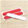 SG Store Lot de 4 autocollants réfléchissants rouges pour voiture, bande d'avertissement réfléchissante pour porte de voiture, p