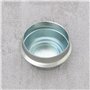 SG Store Lot de 2 cache-moyeux anti-poussière de 40 mm pour roue de remorque - Plaque galvanisée - Convient aux moyeux de remorq