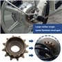 SG Store 2 Pièces 12T Dents Roue Libre à Vitesse Unique Pignon de Volant 34mm Grand Diamètre Vélo Pignon de Volant d'inertie Acc