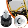 SG Store Lot de 4 Boutons à Ressort de Traction M16 pour Vélo d'exercice pour Fitness en Salle Réglage de La Hauteur du Vélo D'i