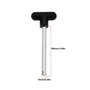 SG Store Lot de 3 goupilles de rechange en acier pour salle de sport - 100 mm de diamètre et 10 mm - Pour machine d'exercice à d