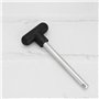 SG Store Lot de 3 goupilles de rechange en acier pour salle de sport - 100 mm de diamètre et 10 mm - Pour machine d'exercice à d
