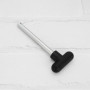 SG Store Lot de 3 goupilles de rechange en acier pour salle de sport - 100 mm de diamètre et 10 mm - Pour machine d'exercice à d