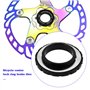 SG Store 2X Bagues de Verrouillage pour Disque de Frein à Disque Compatible avec Shimano Compatible avec Axe Traversant 15/20 Mm