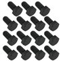 SG Store Lot de 15 boulons hexagonaux à pas fin M10 x 1