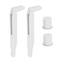 SG Store Lot de 2 loquets de nettoyage de fenêtre de toit avec écrou pour fixation lors du nettoyage des fenêtres de toit