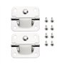 SG Store 2 Pièces Charnières de Rechange pour glacière en Acier Inoxydable Compatible avec Coleman Glacière la 5226 5227B 5235 a