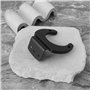 SG Store Lot de 2pcs Supports de Microphone 43x31mm Support Mural pour Microphone sans Fil Pince avec Vis Noir Diamètre 47,6mm