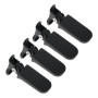 SG Store Lot de 2 Paires de Repose-Pieds de Vélo Longueur 112 Mm Pédales 78 X 37 Mm Alliage d'aluminium Antidérapants Pliables p