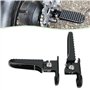 SG Store Lot de 2 Paires de Repose-Pieds de Vélo Longueur 112 Mm Pédales 78 X 37 Mm Alliage d'aluminium Antidérapants Pliables p