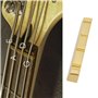 SG Store 1 écrou de Guitare Basse en Laiton à 4 Cordes 43 X 9 X 6 Mm Pré-fendu pour Accessoires de Guitare Basse électrique PB