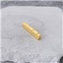 SG Store 1 écrou de Guitare Basse en Laiton à 4 Cordes 43 X 9 X 6 Mm Pré-fendu pour Accessoires de Guitare Basse électrique PB