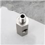 SG Store Adaptateur de capteur de pression d'huile M10 x 1 mm mâle x 1/8" NPT pour mesurer la pression d'huile