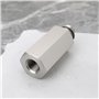 SG Store Adaptateur de capteur de pression d'huile M10 x 1 mm mâle x 1/8" NPT pour mesurer la pression d'huile