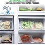 KitchenBoss Rouleau Sous Vide Alimentaire：5 Rouleaux Sac Sous Vide Alimentaire, 28x3/20x1/15x1/300 cm, Film Sous Vide Alimentair