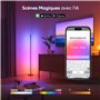 Nanoleaf Lampadaire LED RGB 1700lm, Lampe sur Pied pour Salon Compatible avec Alexa et Matter, Synchronisation Musicale, 16 Mill