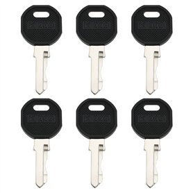 Briny River Lot de 6 Clés de Rechange pour Armoire EK333 333 1108-1-1 1108-U35 Compatible avec EK333 Le Cylindre de Serrure Comp