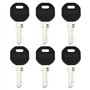 Briny River Lot de 6 Clés de Rechange pour Armoire EK333 333 1108-1-1 1108-U35 Compatible avec EK333 Le Cylindre de Serrure Comp