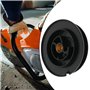 Briny River Lot de 2 poulies de démarreur de rotor compatibles avec Stihl TS410 TS420 Coupe-disque M5721 42381901001 4238.190.10