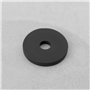 Briny River Lot de 25 rondelles plates en caoutchouc EPDM de 6,35 mm x 2,5 cm x 0,3 cm d'épaisseur pour construction automobile,