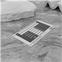 Briny River Lot de 2 plaques de poids vierges en alliage d'aluminium pour remorque 115 x 63,5 x 0,7 mm pour remorques à triple e