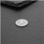 Briny River Lot de 200 cache-vis en plastique pour vis autotaraudeuses à tête carrée - 12 mm - Blanc