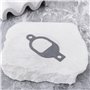 Briny River Lot de 4 joints de déflecteur de chaleur moteur Mover 20-041-18-S compatibles avec Kohler S470 SV471 SV480 SV530 SV5