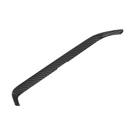 Briny River Garniture de grille d'aération centrale en fibre de carbone compatible avec Toyota Corolla 2019-2025