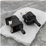 Briny River Raccord Rapide de Conduite de Carburant Mâle Femelle Cannelé 1/4 Po 6 Mm Compatible avec Yamaha Moteurs Hors-Bord