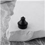 Briny River 10pcs Coussinets de Pare-Chocs en Caoutchouc à Enfoncer pour Voiture 5/16" x1/2" x3/16 pour Voitures Anciennes Vitre