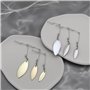 Briny River 24 Pièces Kit de Leurres de Pêche Spinnerbait Willow avec Lame en Nickel Colorado pour La Fabrication de Leurres de 