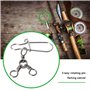 Briny River Lot de 30 émerillons Triples pour Leurres de Pêche Tailles 2# 6# Et 8#
