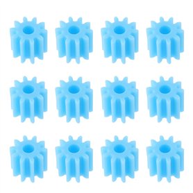 Briny River Lot de 100 Engrenages de Moteur en Plastique à 10 Dents 6 X 4