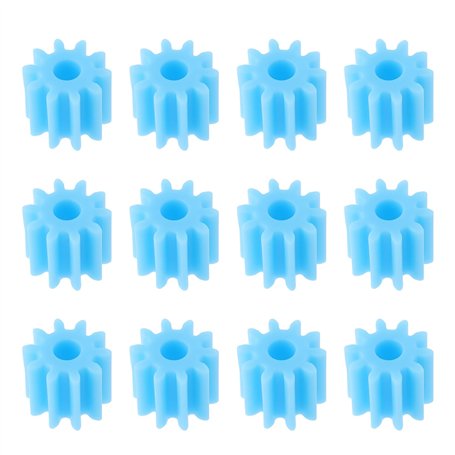 Briny River Lot de 100 Engrenages de Moteur en Plastique à 10 Dents 6 X 4