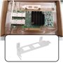 Briny River 2 Pièces Support de Carte Réseau Discret Compatible avec Mellanox MCX4121A-ACAT ConnectX-4 LX Ethernet 25 GbE