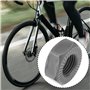 Briny River Lot de 8 écrous d'axe de Vélo 3/8" pour Véhicules Urbains VTT Et Vélos de Ville
