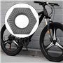 Briny River Lot de 8 écrous d'axe de Vélo 3/8" pour Véhicules Urbains VTT Et Vélos de Ville