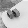Briny River Lot de 8 écrous d'axe de Vélo 3/8" pour Véhicules Urbains VTT Et Vélos de Ville