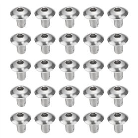 Briny River Lot de 20 Vis de Carénage de Moto M5 X 8 Mm Boulons de Fixation en Acier Inoxydable Compatible avec Honda VFR750