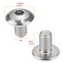 Briny River Lot de 20 Vis de Carénage de Moto M5 X 8 Mm Boulons de Fixation en Acier Inoxydable Compatible avec Honda VFR750