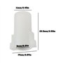 Briny River 2 Raccords Enfichables Unidirectionnels de 8 Mm pour Systèmes Hydrauliques Pneumatiques