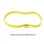 Briny River Courroie Plate d'entraînement de Tamis à Tambour 05012119 Compatible avec Scheppach RS350 RS400 460 X 12 Mm
