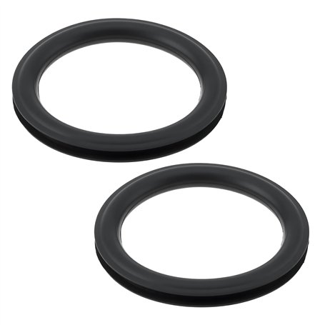 Briny River Lot de 2 Joints Toriques en Caoutchouc pour Bouchon de Réservoir de Moto 61109-85-C Compatible avec Har-Ley Davidson