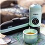 WACACO Nanopresso Mini machine à expresso portable avec étui de protection, version améliorée de Minipresso, mini cafetière de v