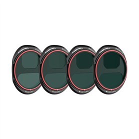 Freewell Bright Day Lot de 4 filtres ND/PL pour DJI Mavic 4 Pro – Split ND8PL/ND4PL