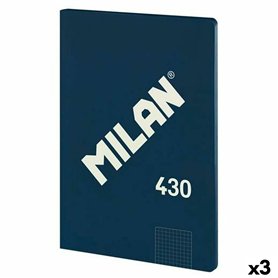 Carnet Milan SERIE 1918 Bleu A4 48 Volets (3 Unités) Carnet Milan SERIE 1918 Bleu A4 48 Volets (3 Unités)