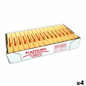Pâte à modeler Jovi Jaune 150 g 15 Pièces (4 Unités)