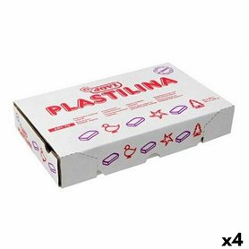 Pâte à modeler Jovi Orange 150 g 15 Pièces (4 Unités)